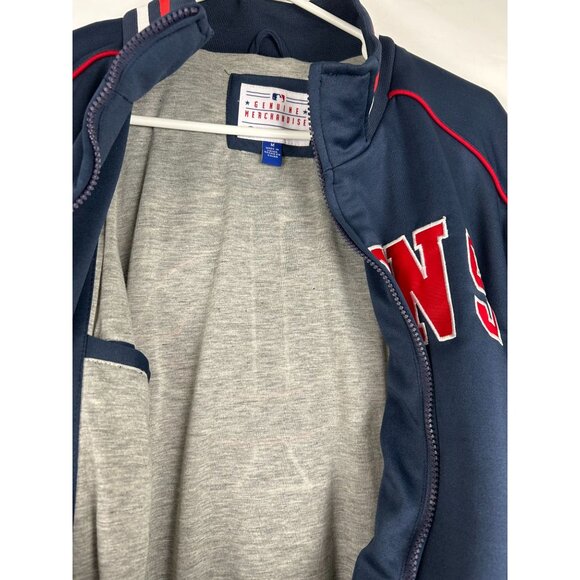 G-III Sports Gen. Merchandise Mens M Minnesota Twins Full-Zip Navy Blue Jacket - Picture 11 of 11